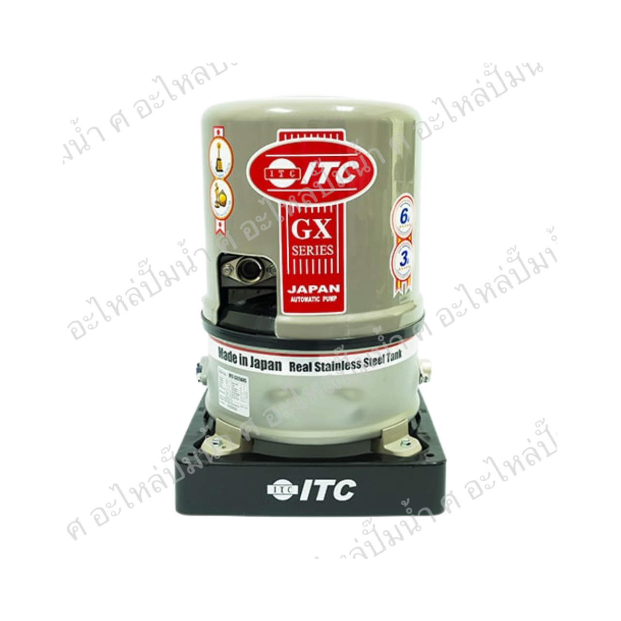 ปั๊มน้ำถังสแตนเลส ITC รุ่นHTC-S275 GX5