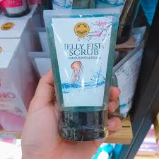 scrub jelly fish arbutina เจลสครับ ขัดหน้าแมงกะพรุน