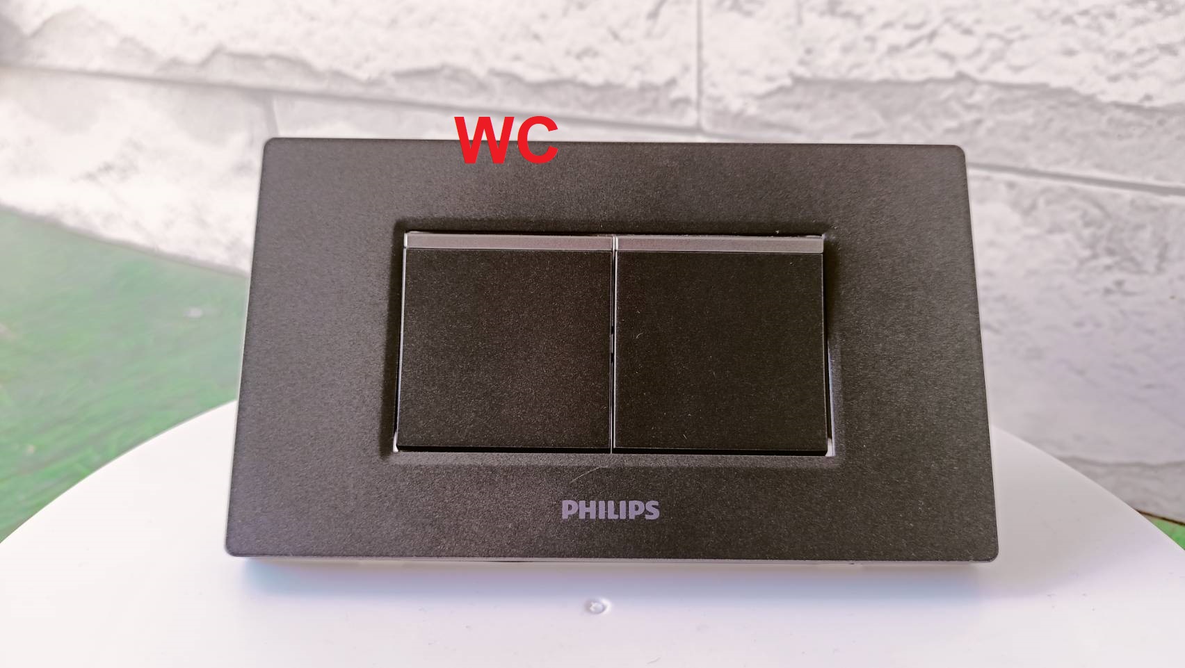 ชุดสวิทซ์ ชุดปลักไฟ ดำ BLACK PLUG SET รุ่น 2X4 3ช่อง ฟิลลิป ชุดปลั๊กกราวน์คู่ / ปลั๊กเดี่ยว / สวิตซ์ พร้อมบล็อค 2x4 ครบชุด