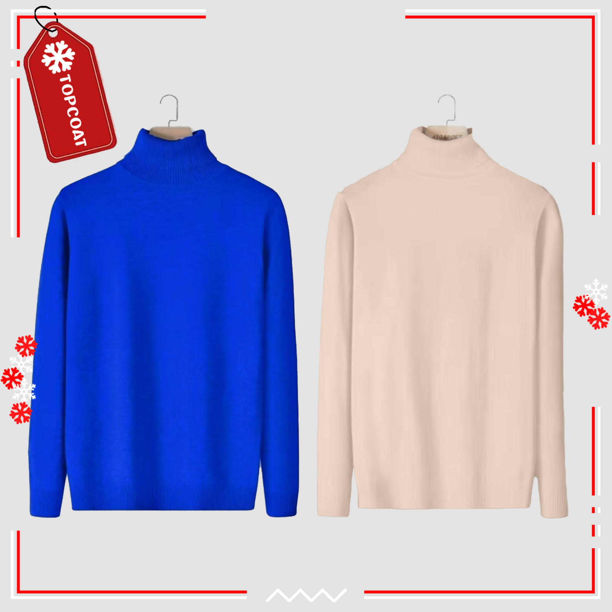 เสื้อคอเต่ากันหนาว จั้มเเขน จั้มเอว จั้มคอ กันลมได้เป็นอย่างดี ผ้านิ่มใส่สบาย Freesize