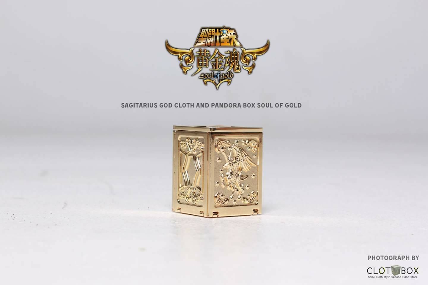 Pandora Box 12 God Cloth Gold Die cast NEW