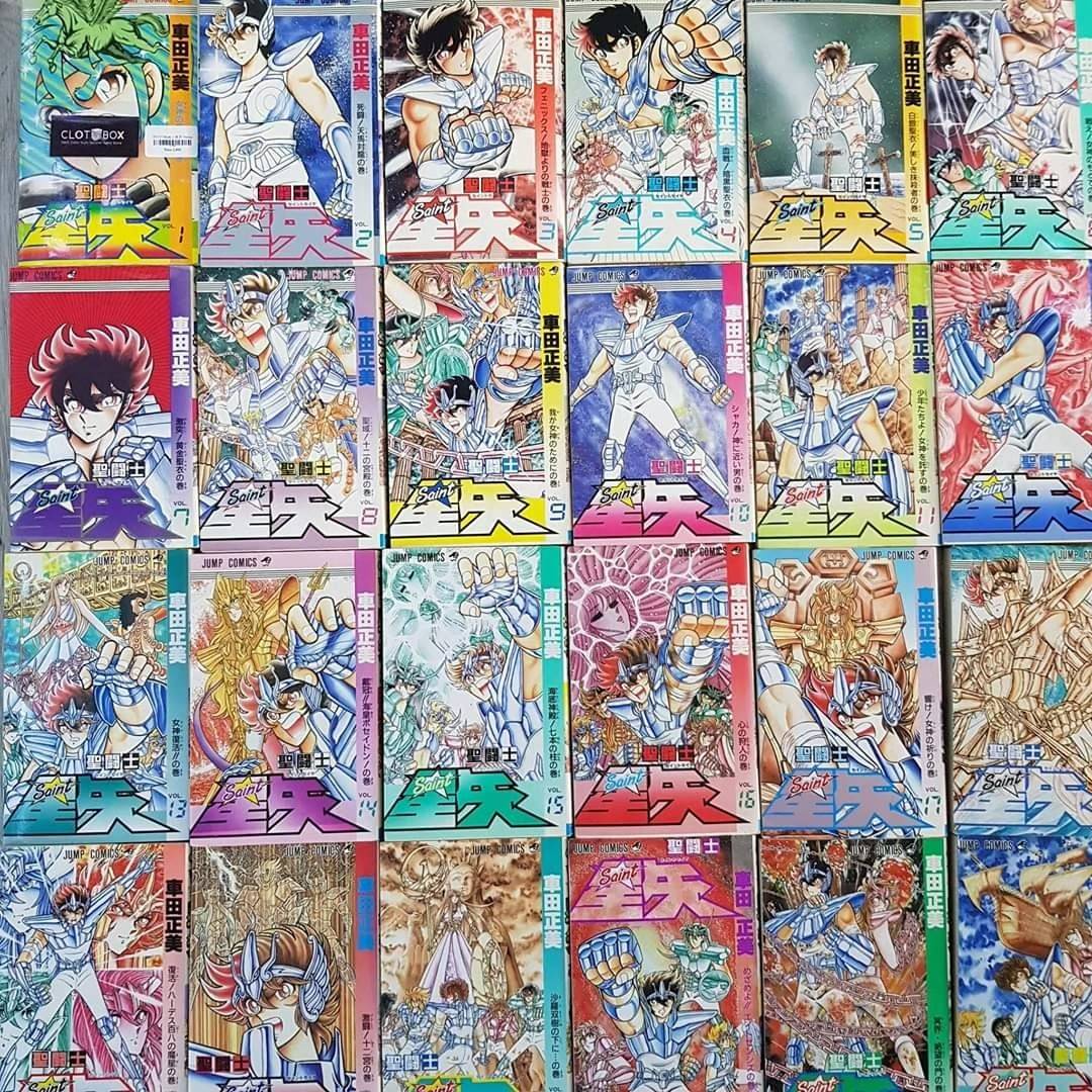 Saint Seiya Book 1-28 Volume JP Version Jump Comic LOT JAPAN