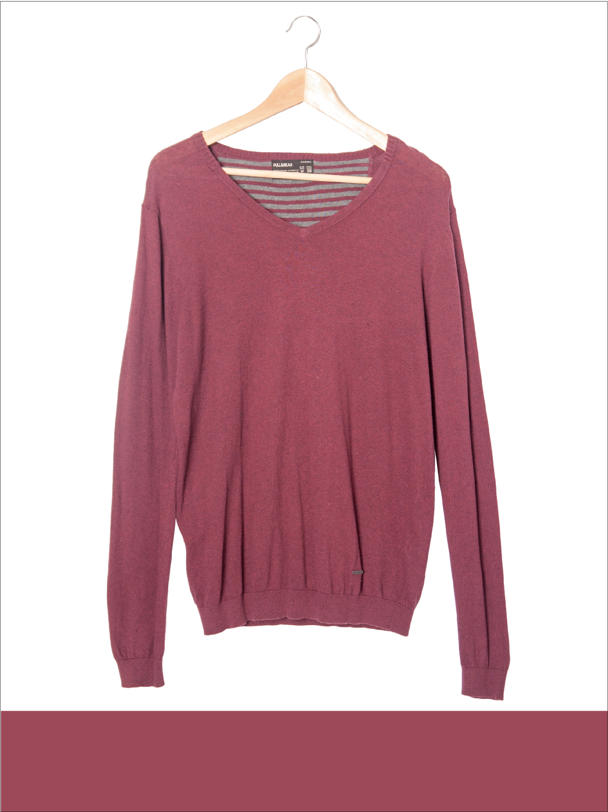 G 140021 เสื้อสเวตเตอร์แขนยาว PULL&BEAR ราคาเช่า 50 บาท ต่อ 1 วัน