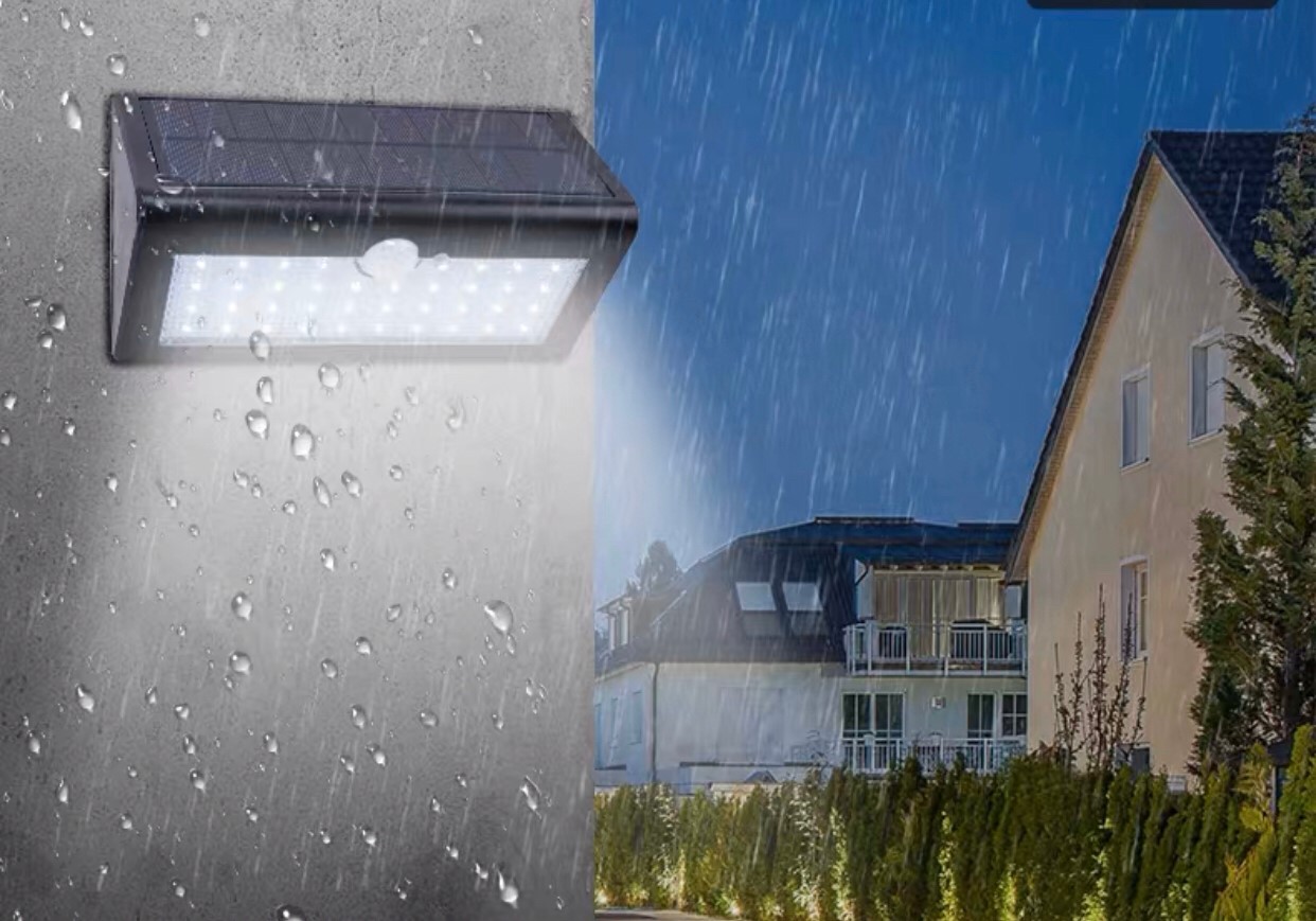 LED Solar Cell WSL-12 motion sensor 5.6W Warmwhite