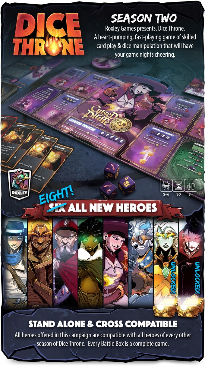 Dice Throne: Season Two - Battle Chest + Promo