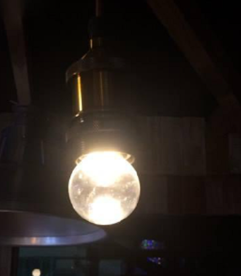 (แพ็ค 100 หลอด) หลอด LED ทรงปิงปอง ฝาใส LED 3W ขั้ว E27 สำหรับประดับตกแต่ง งานเทศกาล แสง Warm White ยี่ห้อ ET.LIGHT
