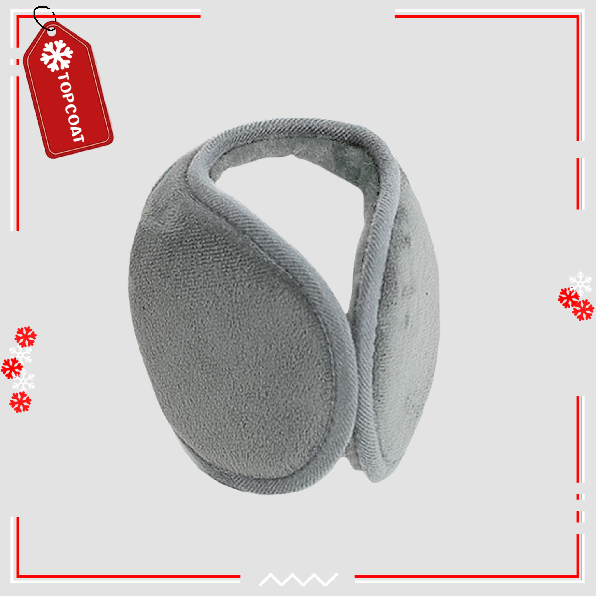 ที่ปิดหูกันหนาว บุขนหนาแบนแนบ ตัดเย็บด้วยผ้ากำมะหยี่อย่างดี น้ำหนักเบาพกพาว่าย