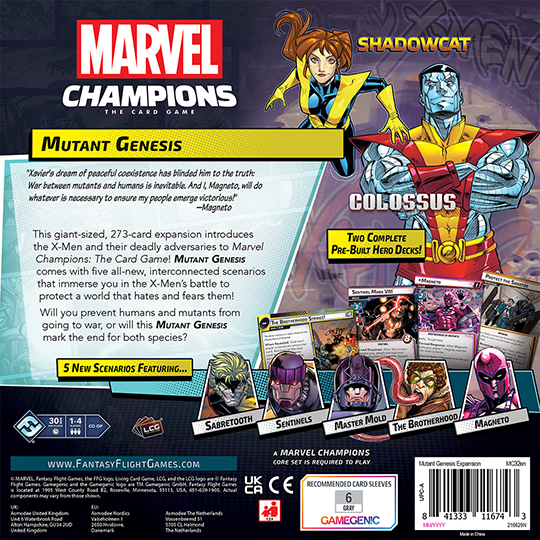 Marvel Champions: Campaign - Mutant Genesis