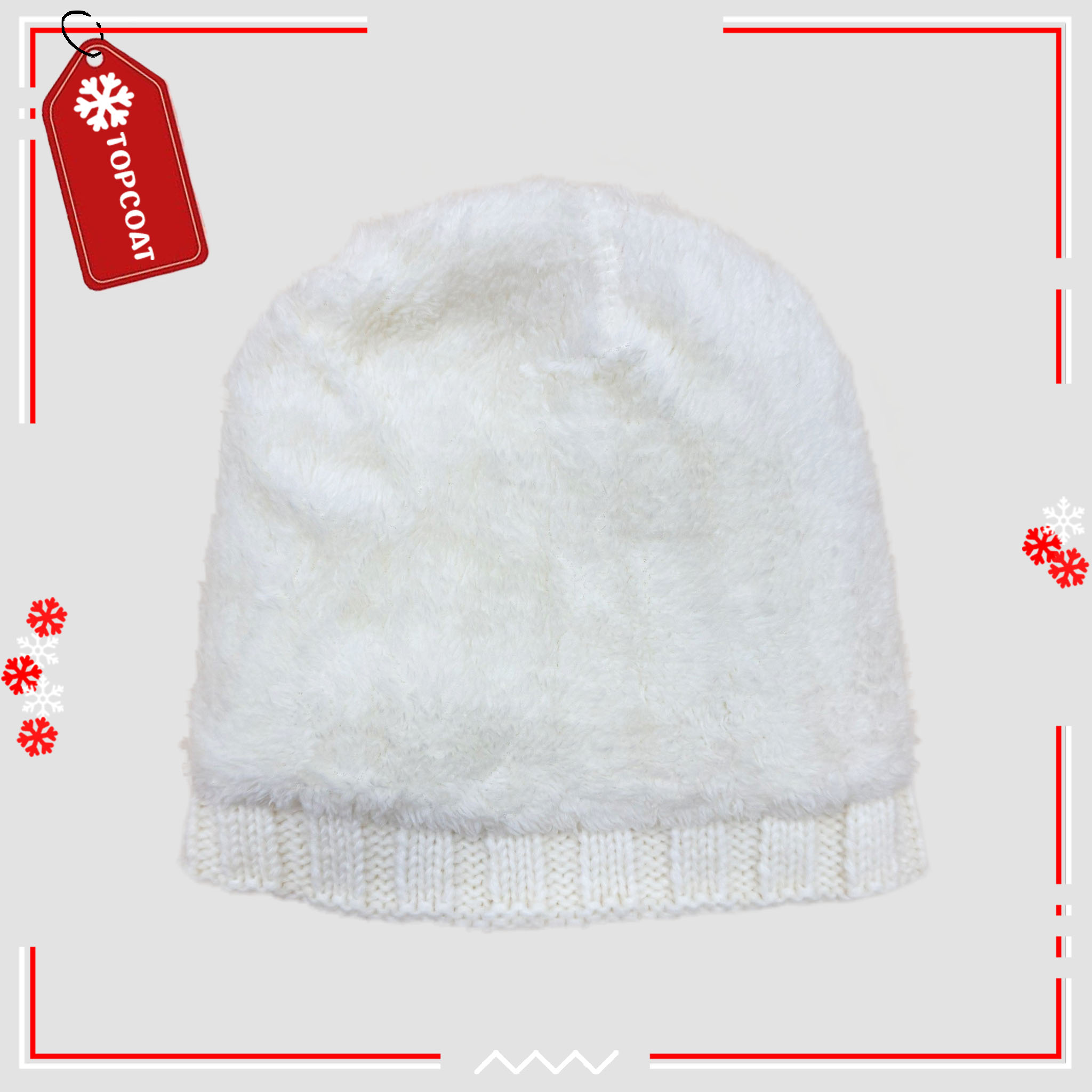 หมวกพร้อมผ้าพันคอกันหนาวลายถัก บุขนหนานุ่ม เก็บความอบอุ่นได้ดี