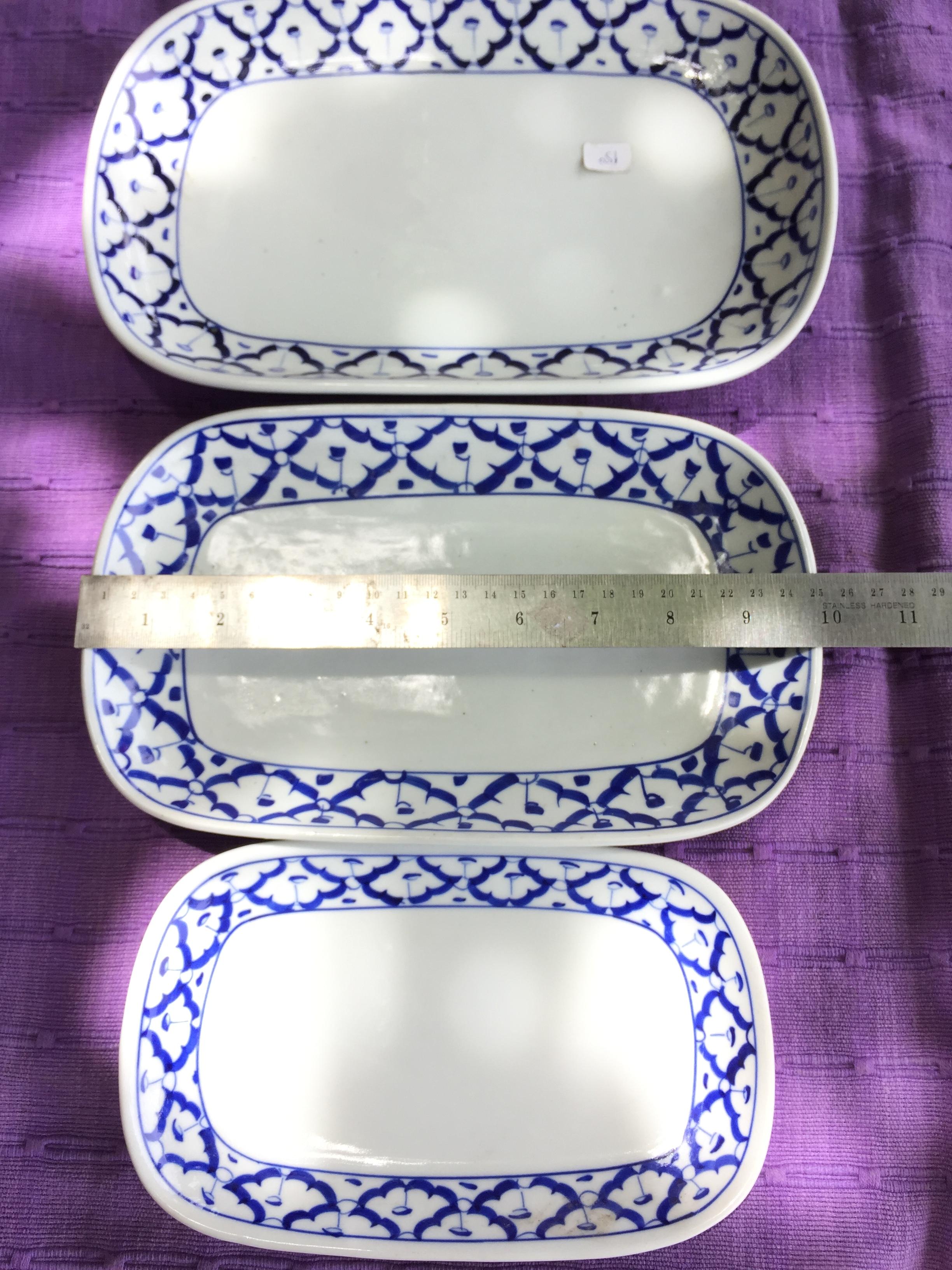 จานเปลลายไทย10"