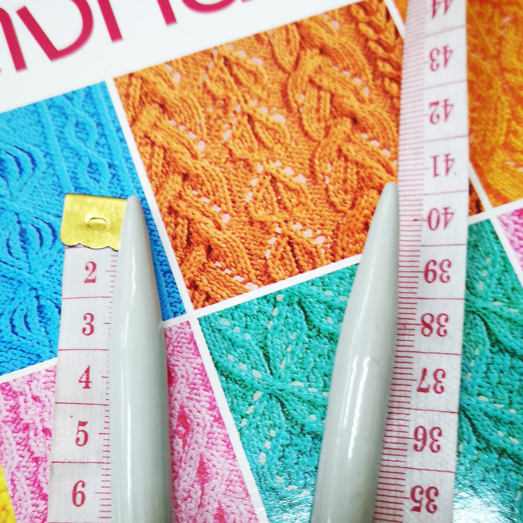 ไม้นิตโค้ง ยาว 80cm. สำหรับถักเสื้อผ้าพันคอ ผ้าคลุมไหล่(สายเอ็นใส+ไม้เป็น Aluminium ยาวรวมกัน80ซม)