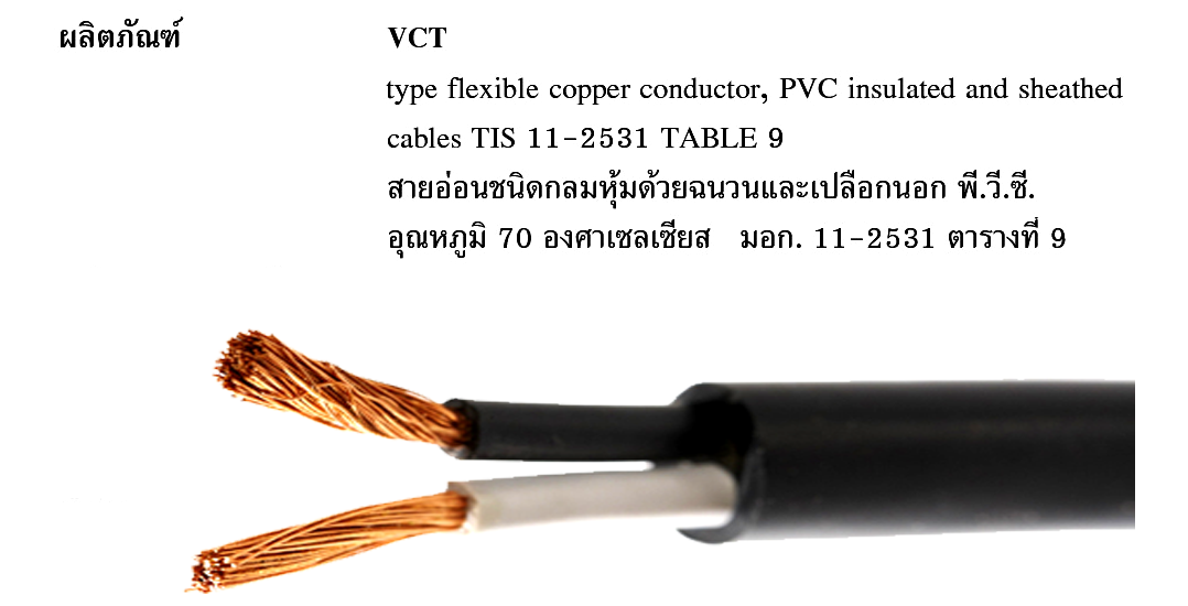 ANT สายไฟดำ เบอร์ 0.5 VCT 2x0.5 100 เมตร 1ขด หุ้มฉนวน 2 ชั้น รับแรงและใช้งานภายนอกได้ สายไฟกลมดำ 2แกน เบอร์0.5