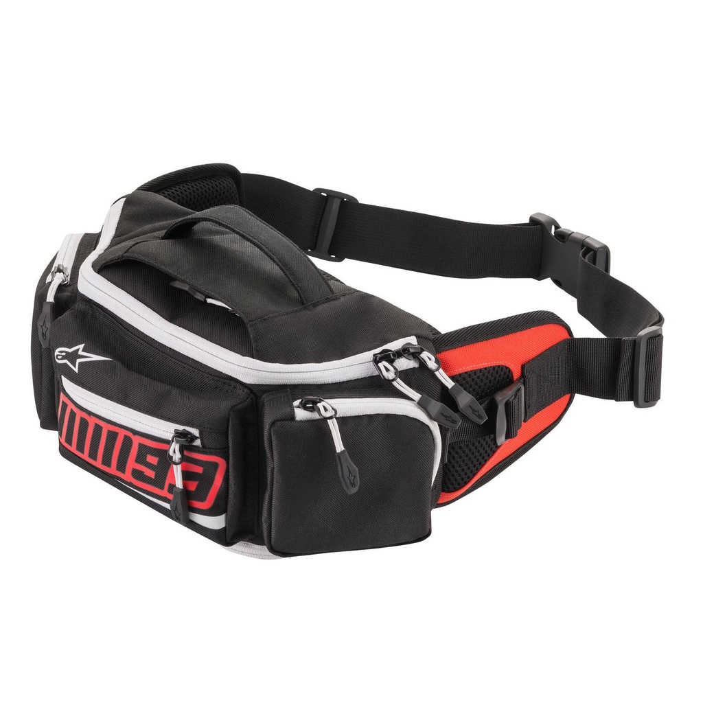 Alpinestars MM93 TRACK BAG (BLACK BRIGHT RED )