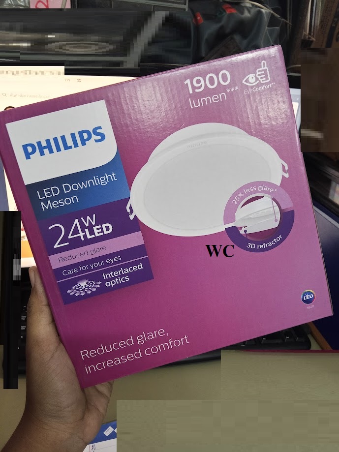 โคมไฟฝั่งฝ้า ดาวน์ไลท์ Panel LED MESON 7W 4นิ้ว 9W 5นิ้ว 13W - 17W 6นิ้ว - 21W 7 นิ้ว 24W 8นิ้ว A1