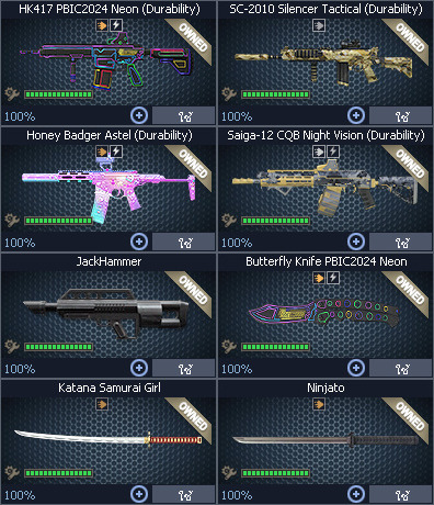 ID: 1 ดาว #ปืuโค้๑พๅส8 #คๅ98 #SS3 #บๅเsต51วัu #วิค80วัu #เซเบอ49วัu #ตัวละคsไอดอลถาวs #ไอเทมตัวละคsพร้๐มเล่u (สะอาด)