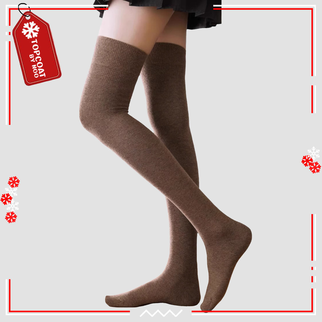 Winter Socks (Sock Heattech) Are Thick and Soft, Can Be Worn at a Maximum Temperature of 0 Degrees Topcoat.