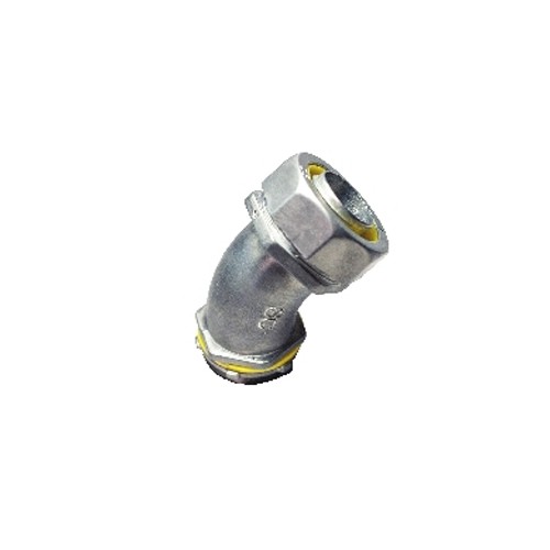 คอนเน็คเตอร์ท่ออ่อนกันน้ำรุ่นงอ 45° RAIN TIGHT E.M.T. CONNECTOR