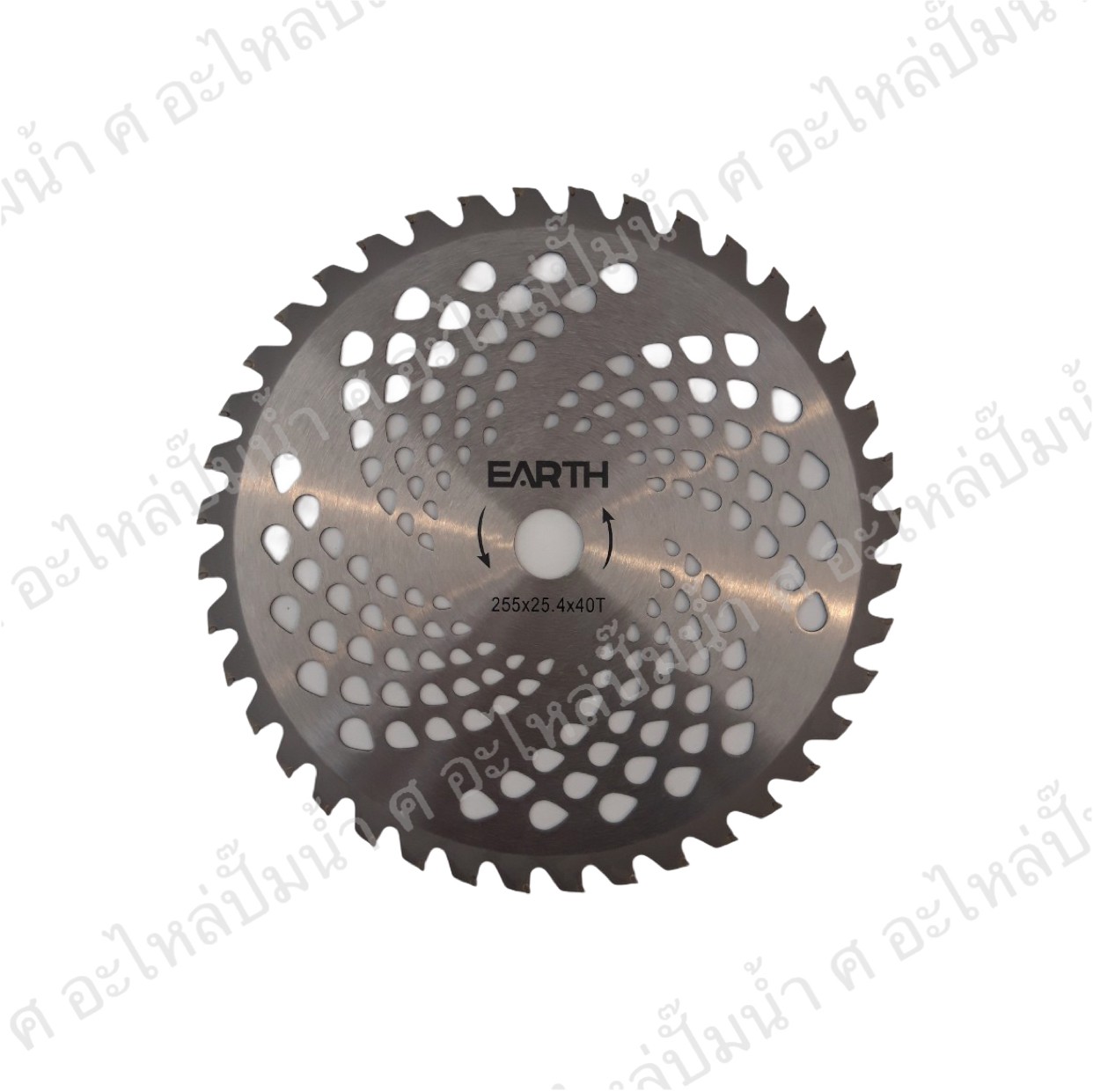 ใบมีดตัดหญ้า40ฟัน 10"