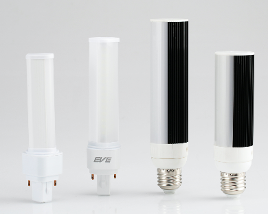 LED PLC E27 หลอดแอลอีดี PLC ทรงกระบอก