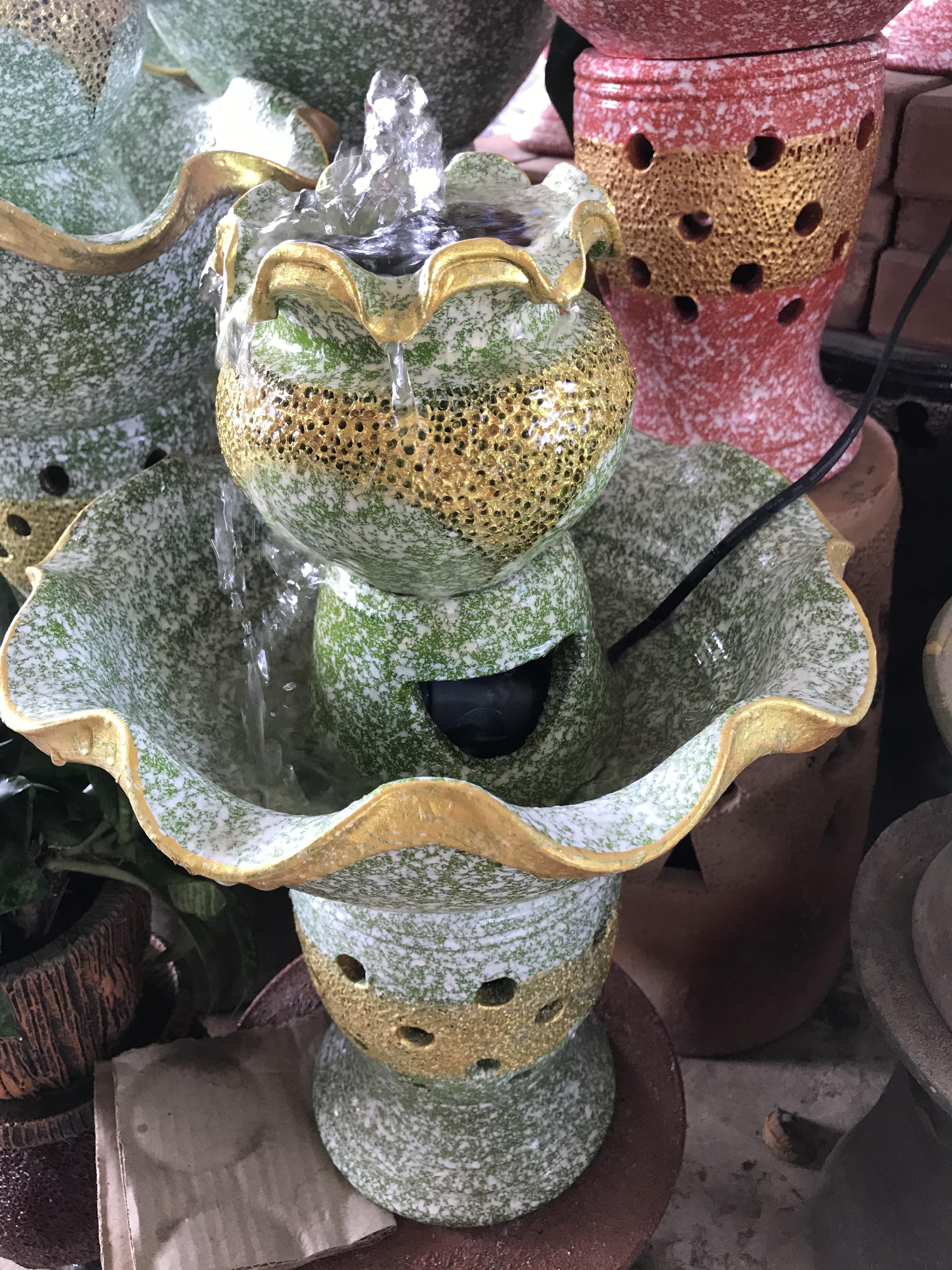 ชุดอ่างน้ำผุดเล็กพร้อมปั้ม