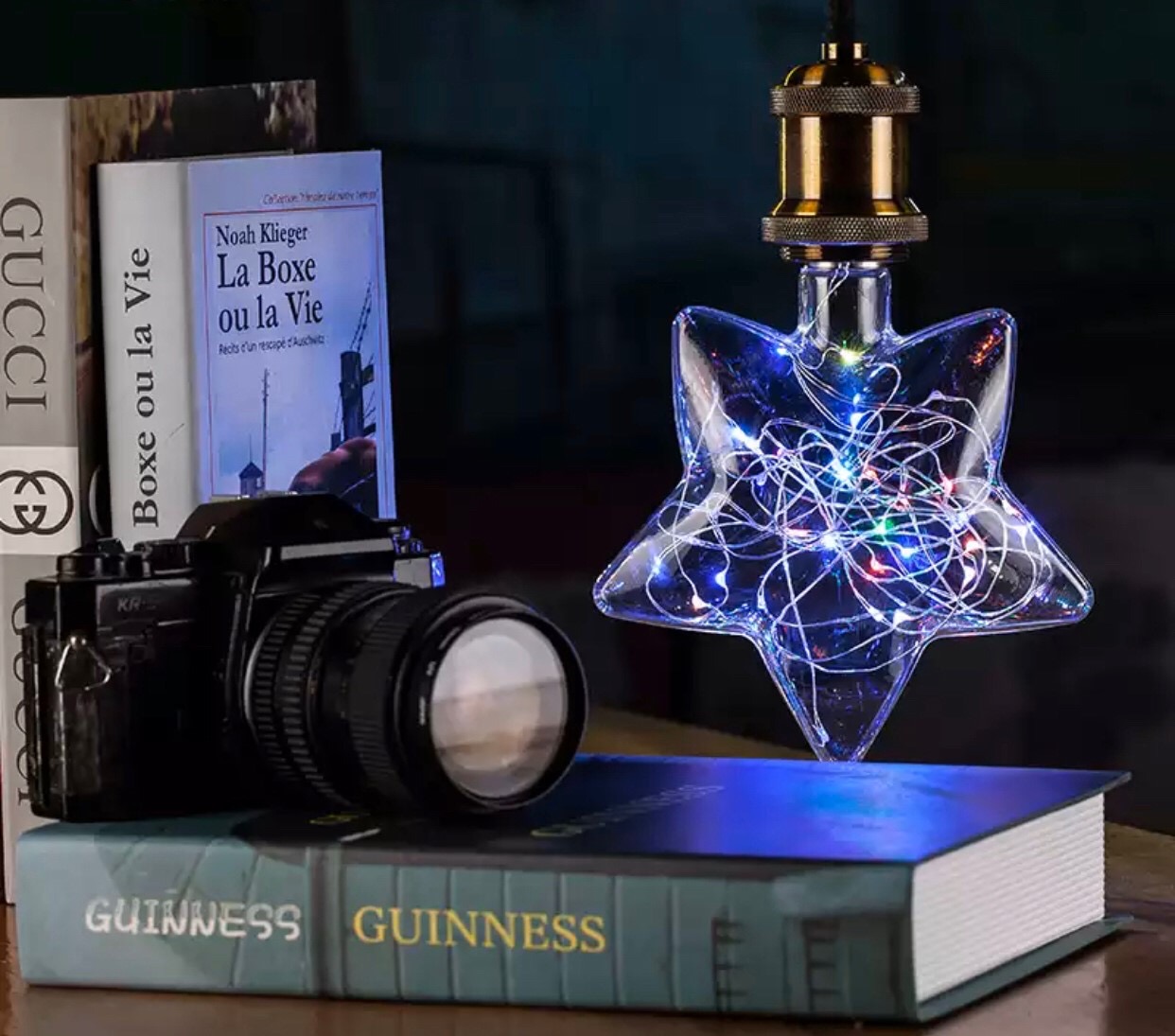 LED Fantastic Star-142 1W E27 RGB หลอดแอลอีดี รูปดาว