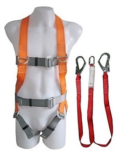 Full Body Harness with Abosorber Webbing 2 Hook รหัส (700-107 , 700-059)