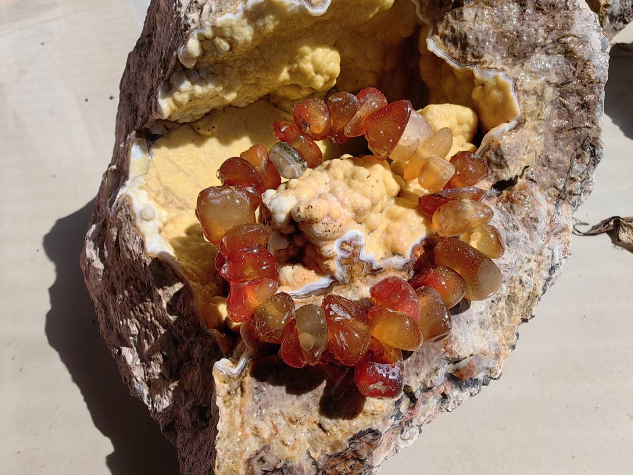 Carnelian Bracelets สร้อยข้อมือคาร์เนเลียน Size 16 cm. 298.50 ct.