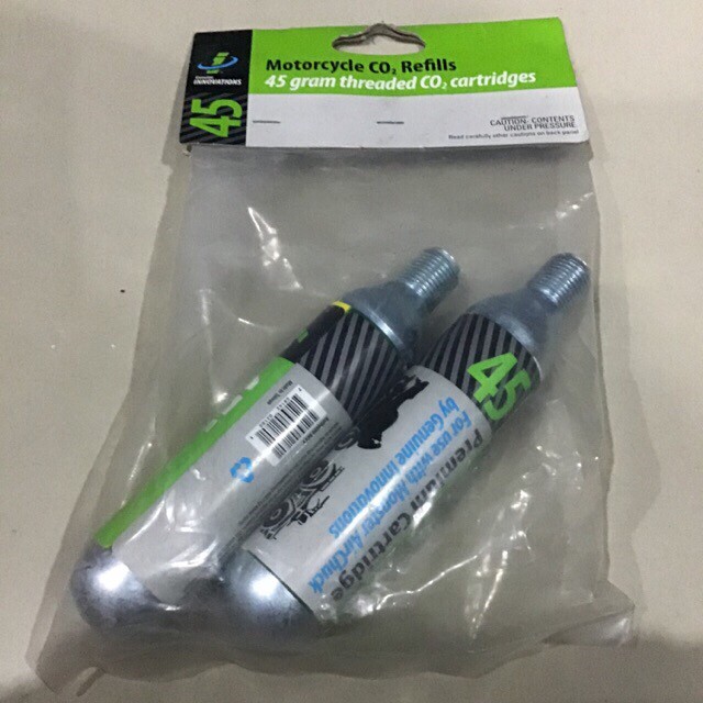แคปซูล Co2 ขนาด 45g. สำหรับเติมลม