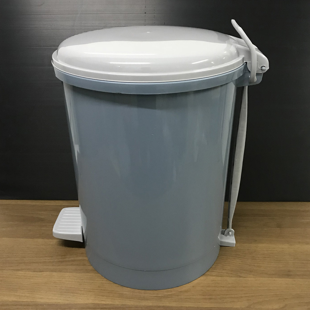 ถังขยะเท้าเหยียบ ทรงกลม 18 ลิตร