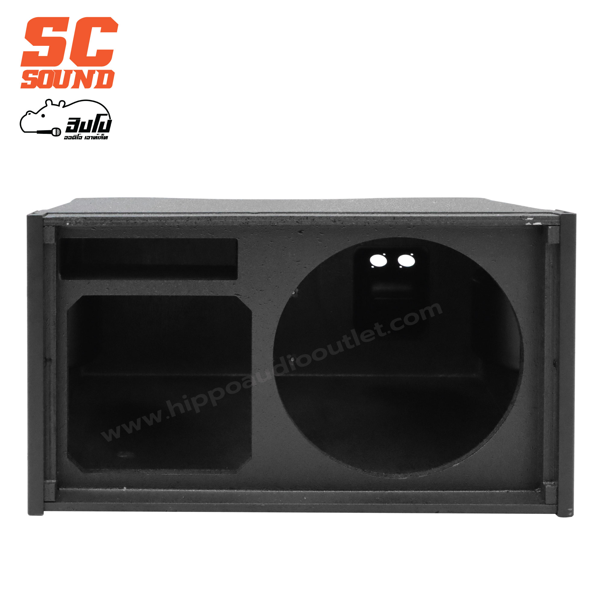 ตู้เปล่าแขวน 12 นิ้วเดี่ยว V8 (SC sound) (HP001-01)