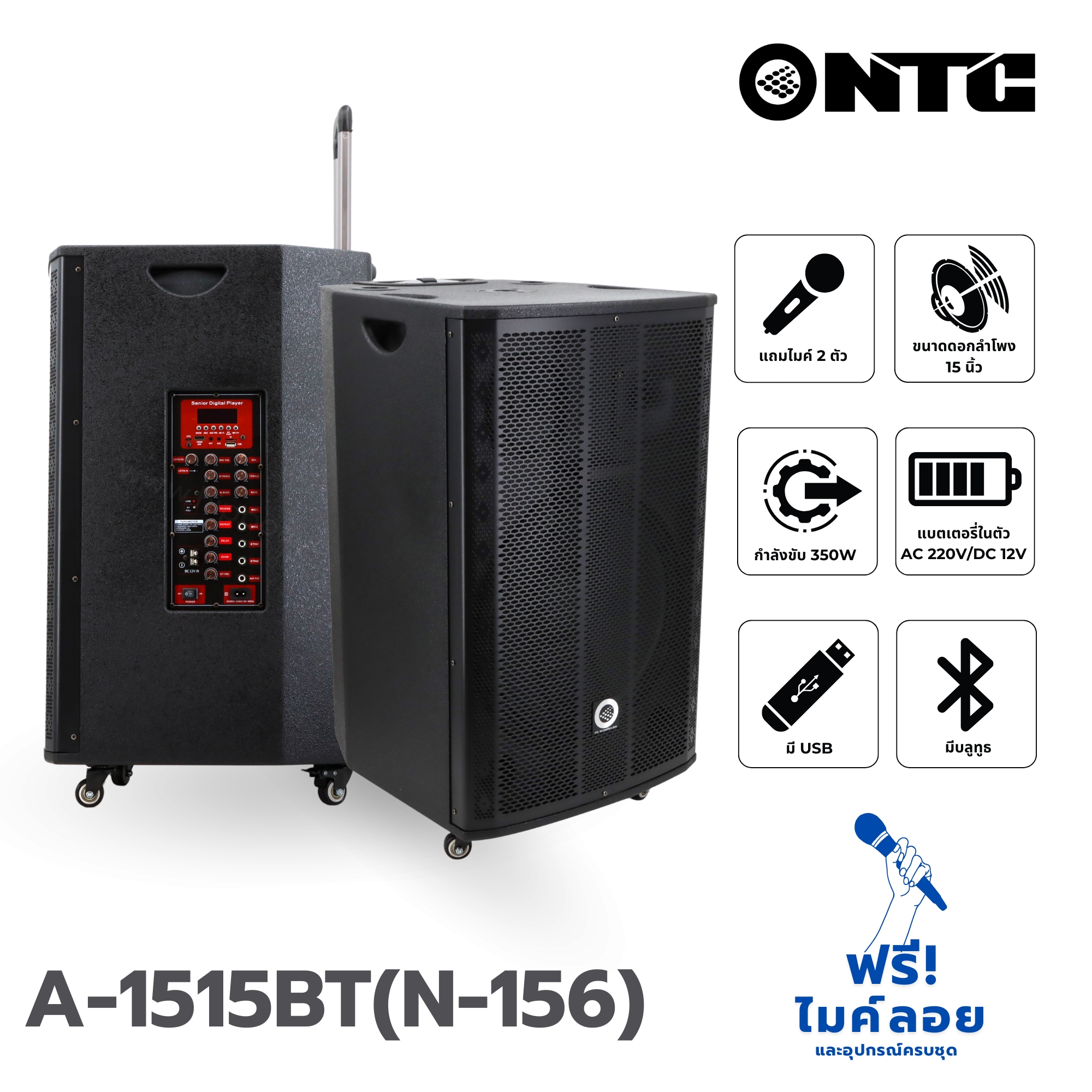 ตู้ขยาย NTC A 1515BT (N 156) (PP1)