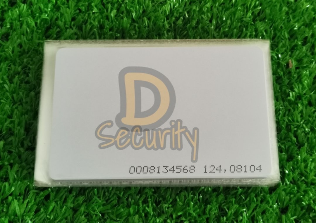 การ์ด Proximity ID Card แบบบาง 0.8mm (ความถี่ 125KHz)