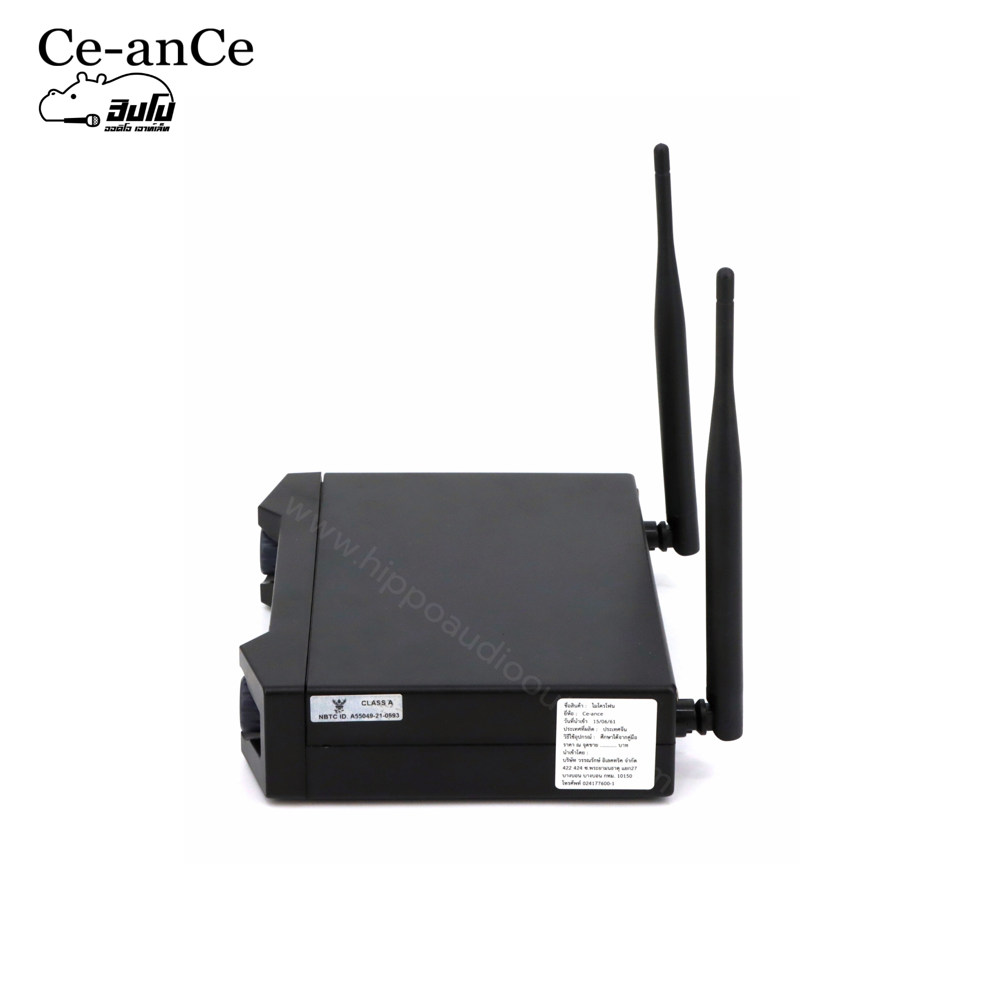 ไมค์ลอยคู่ Ce ance U 789 XLR (HP001-01)