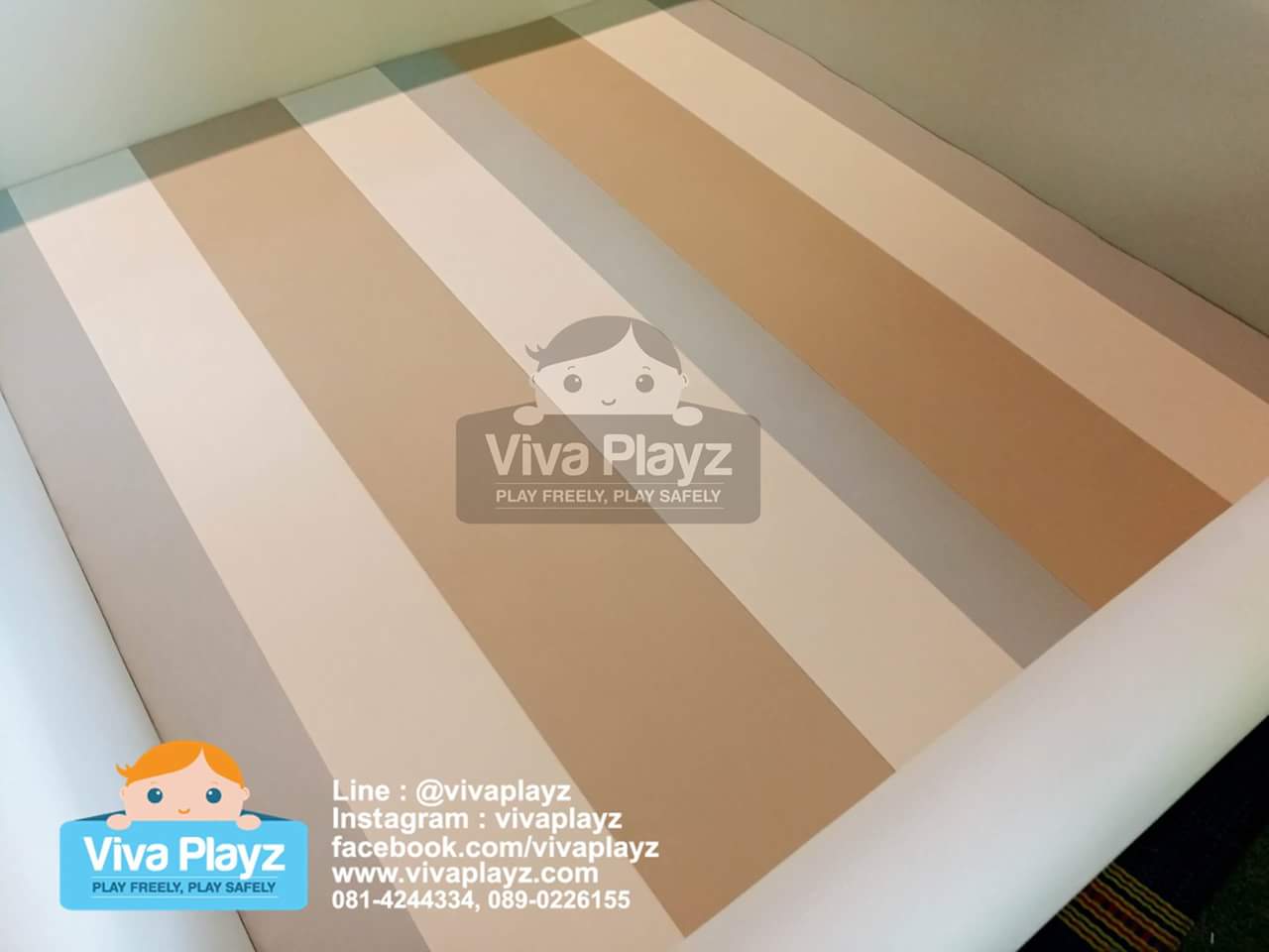 ตัวอย่างสี คอกกั้นเด็ก