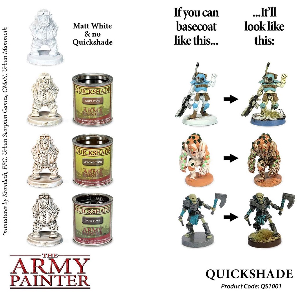 [Paint] The Army Painter: Quickshade Dark tone (Tin Can)