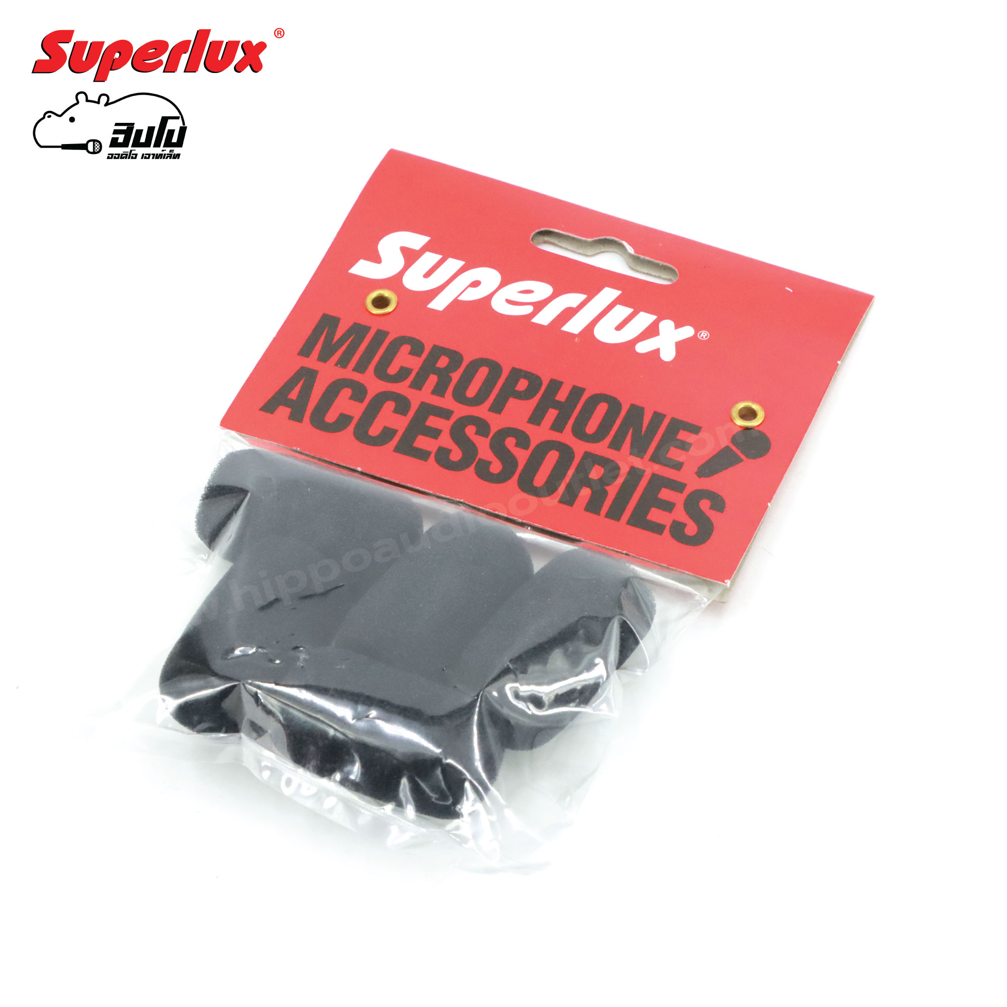 ฟองน้ำหัวไมค์ SUPERLUX S02(แพ็ค5ชิ้น)สำหรับไมค์RTA 6mm. ECM 999 (SP1)