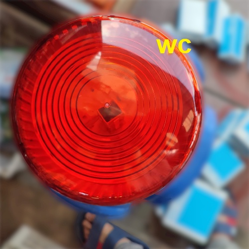 ไฟหมุน มีเสียง ไฟหมุน 6นิ้ว ไซเรน มีเสียงในตัว เตือนภัย เสียงดังชัดเจน 220V warning light wit Siren