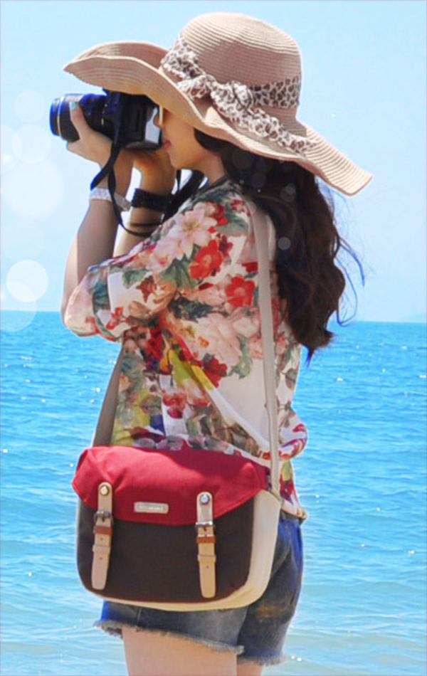 NEPPT Korean Style Camera Bag กระเป๋ากล้อง แบบสะพายข้าง แนวเกาหลี