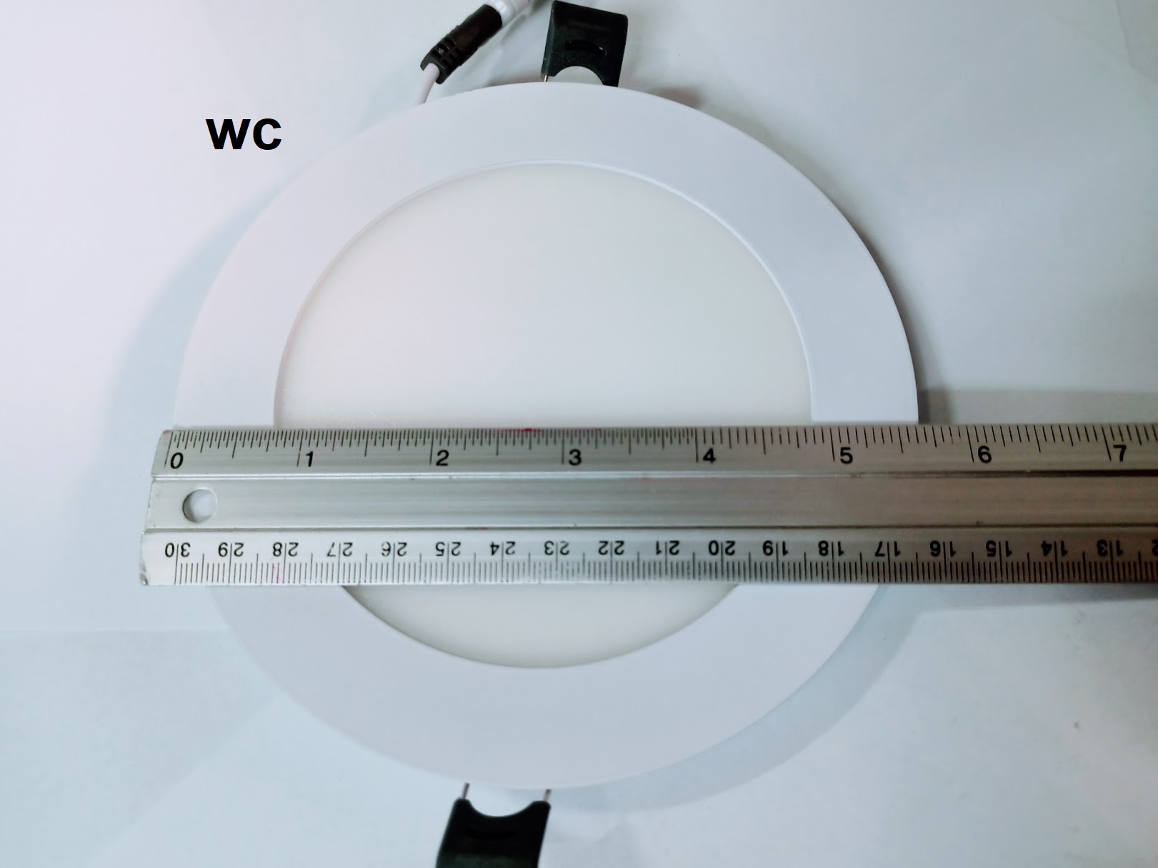 โคมดาวน์ไลท์หน้ากลม ฝั่งฝ้า LED 9W ขนาด 5นิ้ว Warm White แบรน์ EVE รุ่น TD Panel Light สีขาว สีส้ม