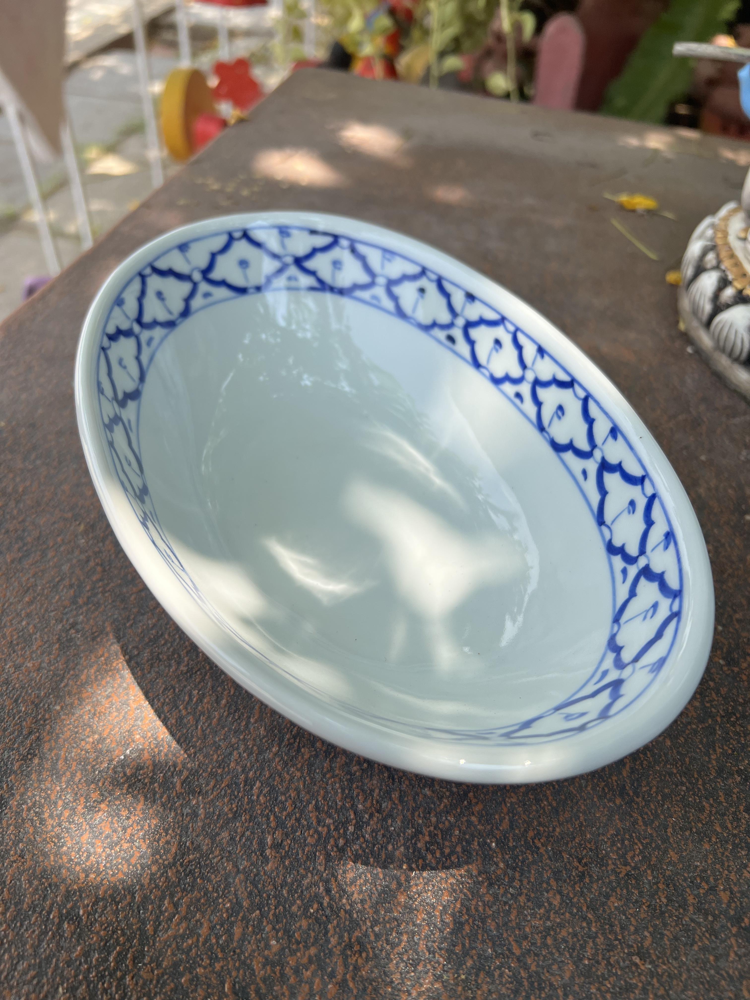 ชามเปลวงรี8.5"