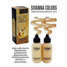 Sivanna Colors Concealer Liquid Foundation ซีเวียน่า รองพื้นเนื้อใยไหม SPF 25 PA+++ ขนาด 50 g
