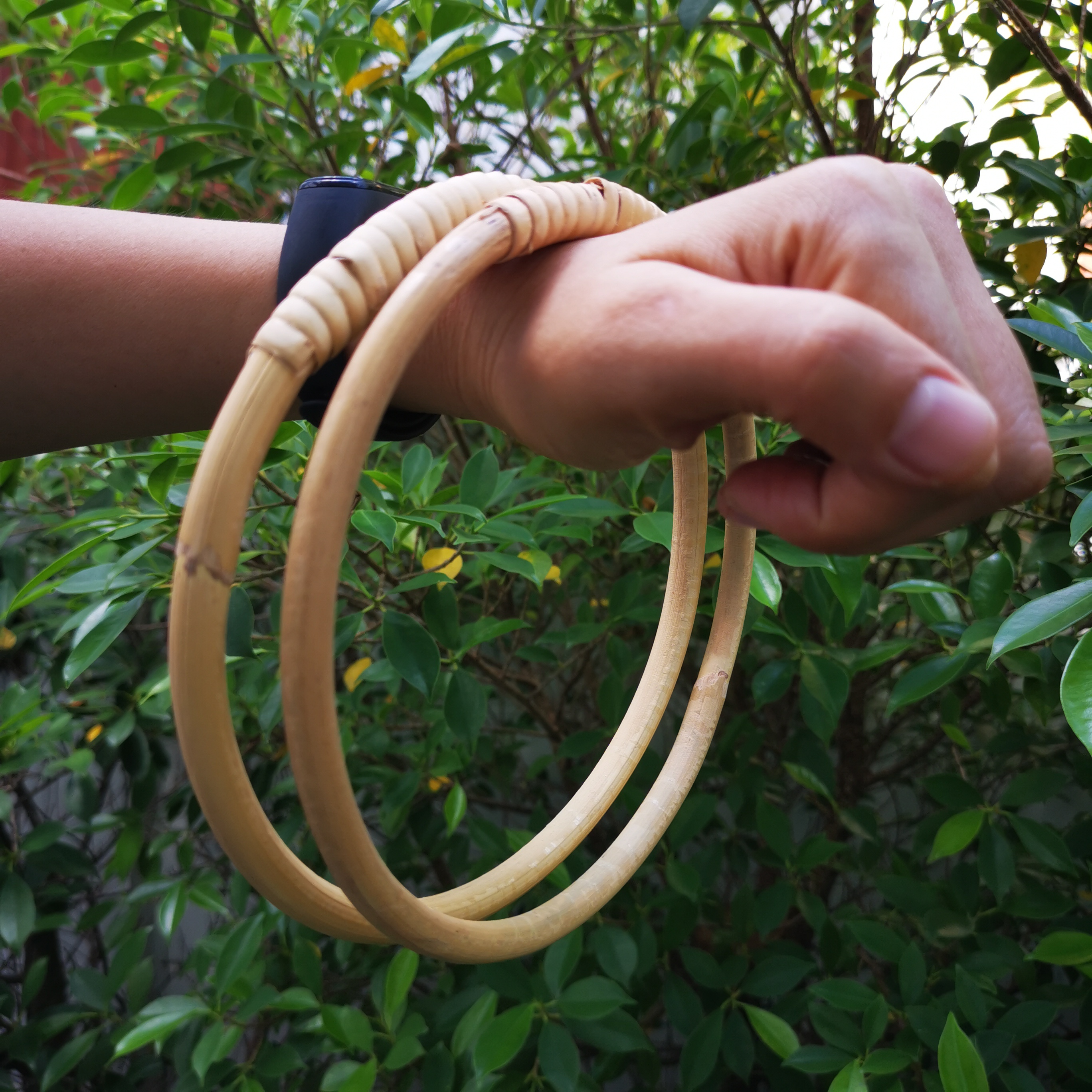 MW-30 หูหวาย17x17 cm0(6-3/4นิ้ว) สีหวายธรรมชาติ