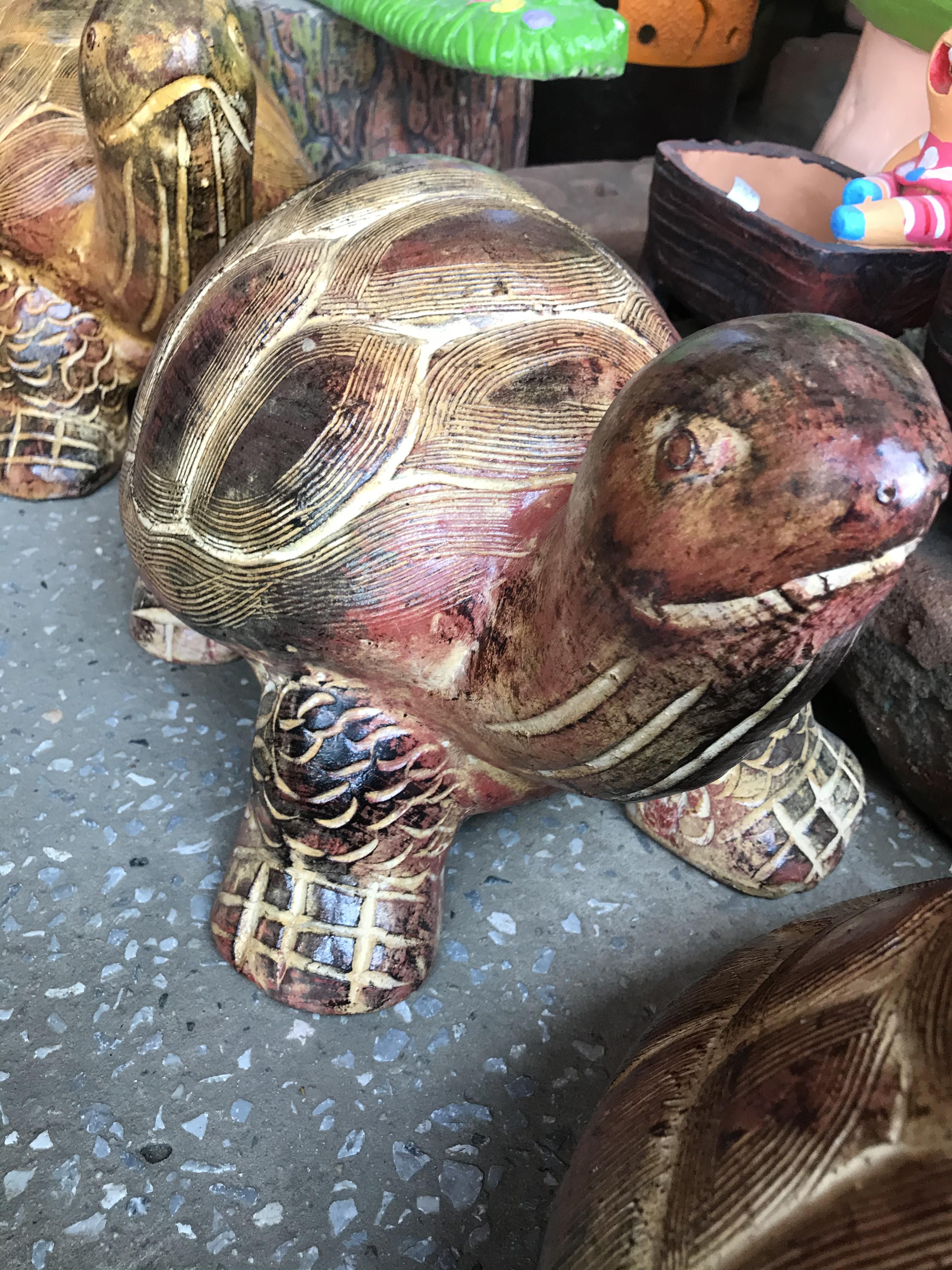 เต่าดินเผาใหญ่