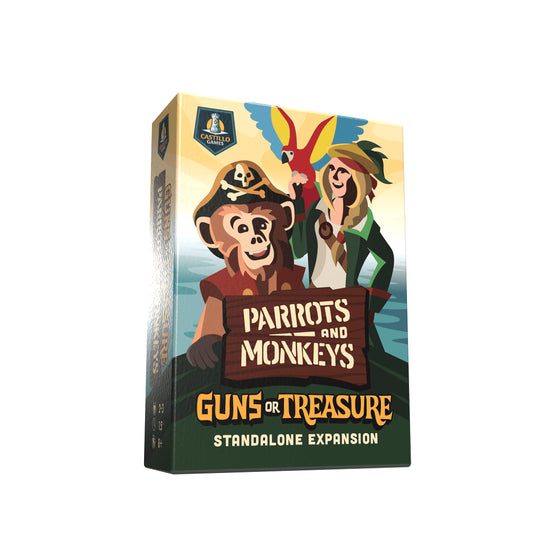 Guns or Treasure: Parrots and Monkeys (Stand alone Expansion)
