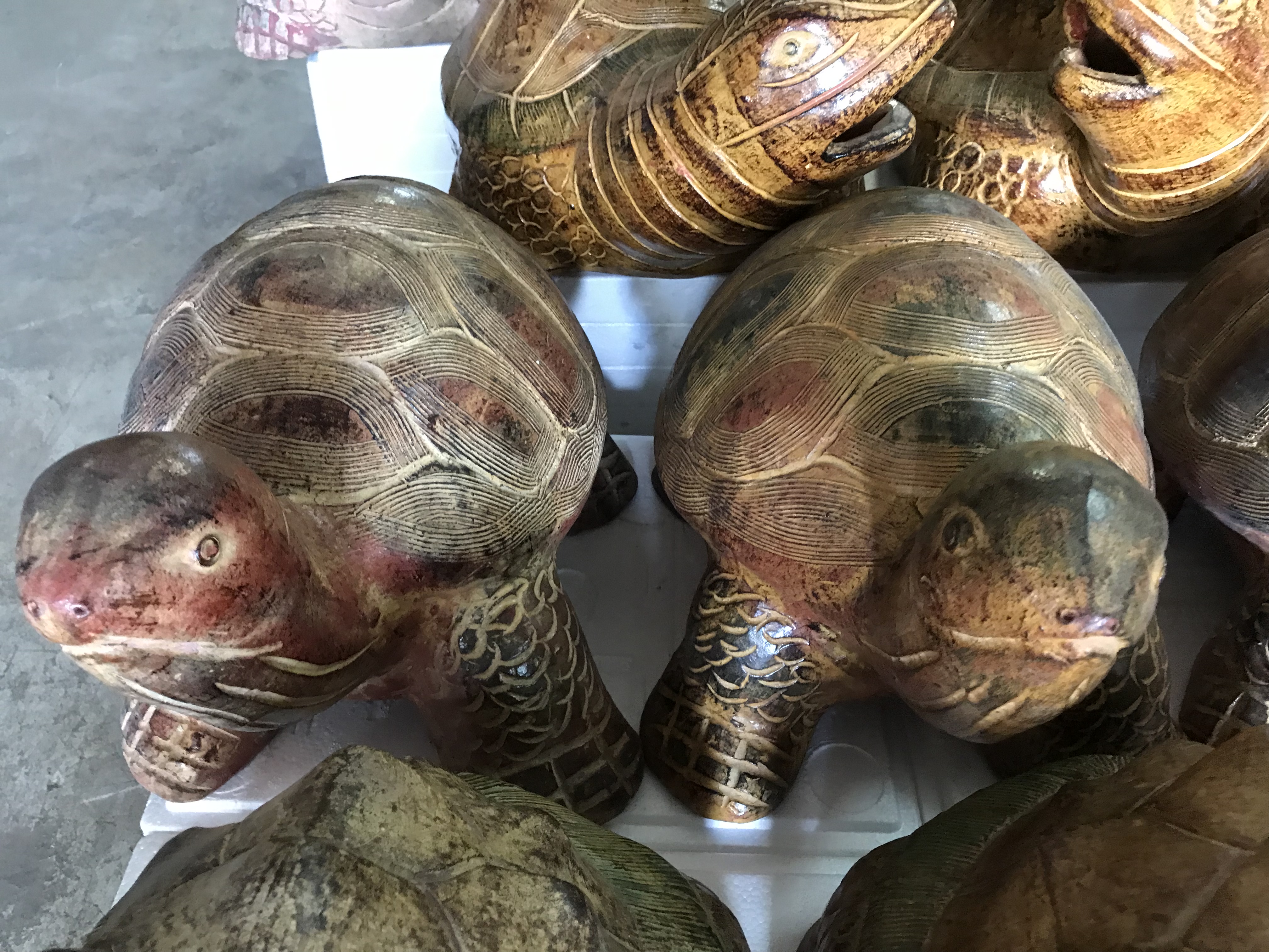 เต่าดินเผาใหญ่