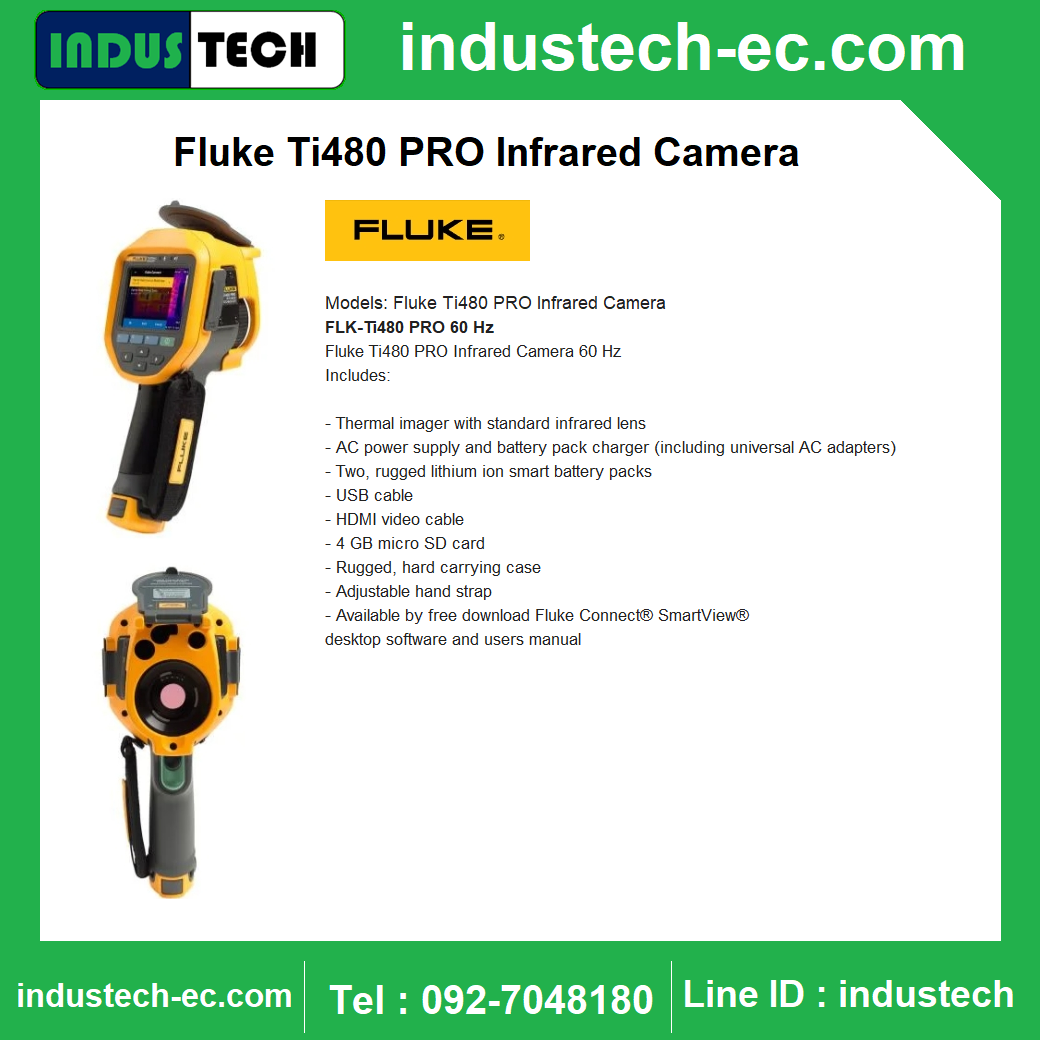 Fluke Ti480 PRO Infrared Camera