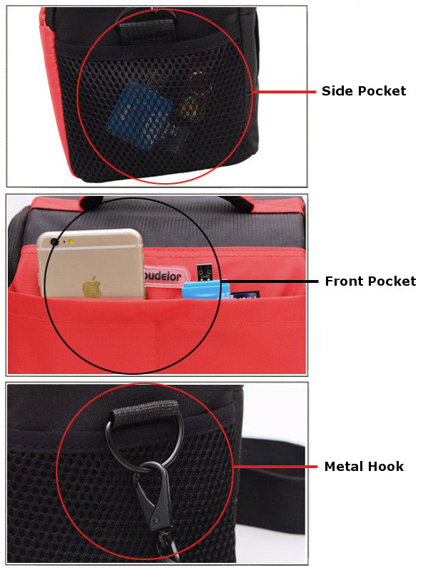 Soudelor Camera Bag กระเป๋ากล้อง แบบสะพายข้าง รุ่น 5002