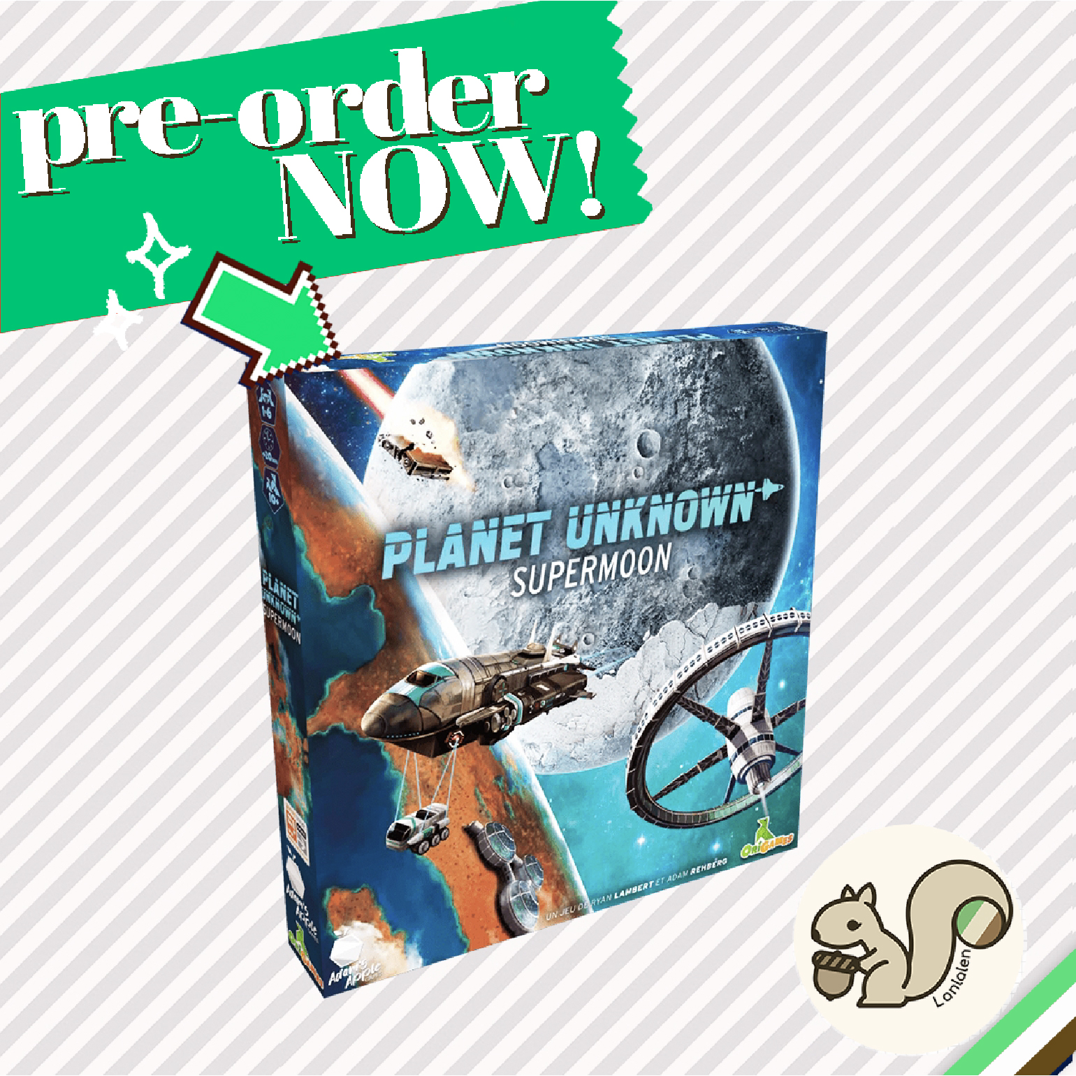 Planet Unknown Supermoon Expansion Retail Edition [Pre-Order]