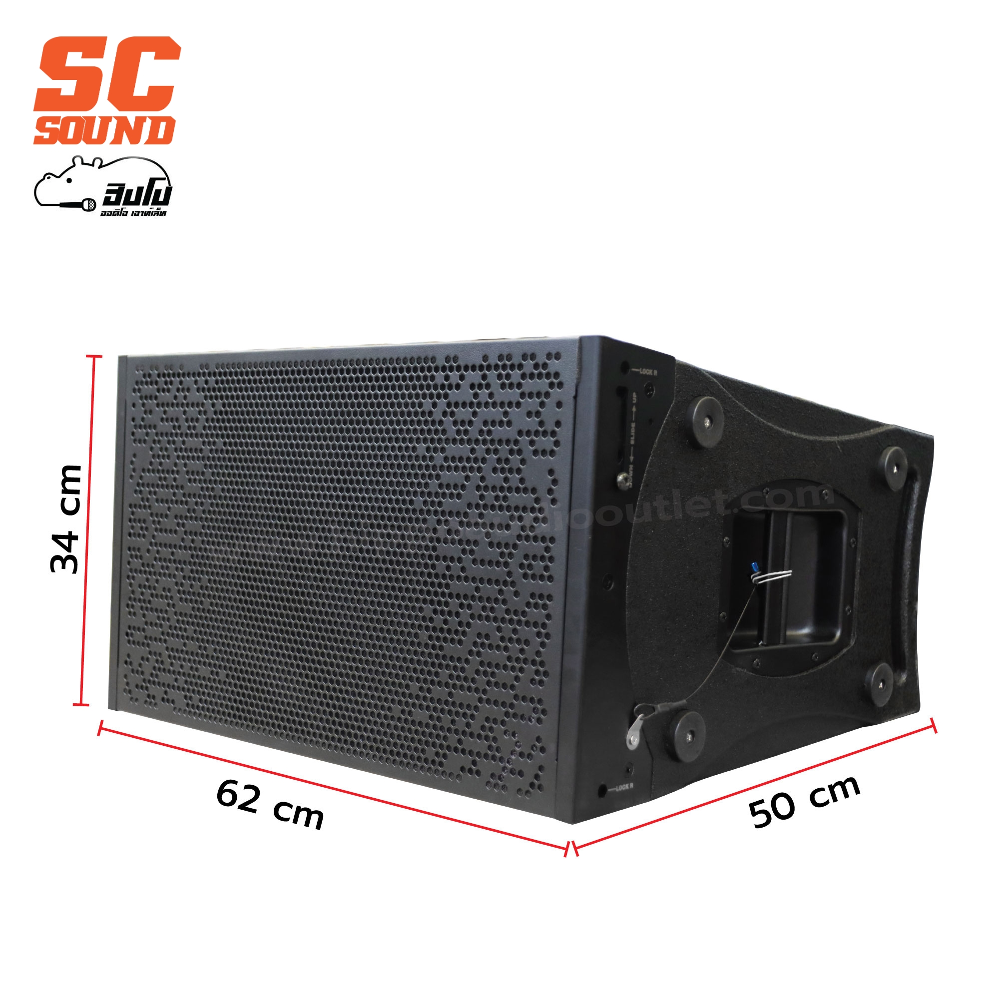 ตู้ประกอบสำเร็จ 12 นิ้ว V6 MARK III(แหลมจรวด) (PP1)