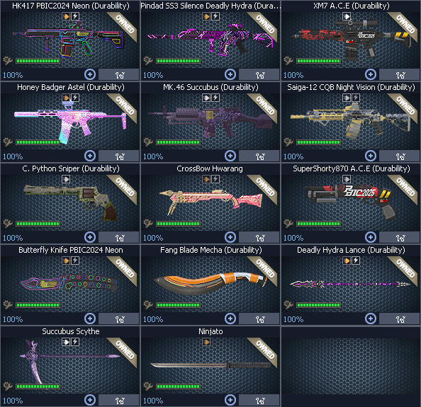 ID: 1 ดาว #ปืuพๅส9 #T77 #BORA #บๅเรsต32วัu #ซ๐มบี้54วัu #ตัวละคsไอด๐ลถๅวs #ไอเทมตัวพร้๐มเล่u #เกsาะ20%กระสุuเทพ (สะอาด)